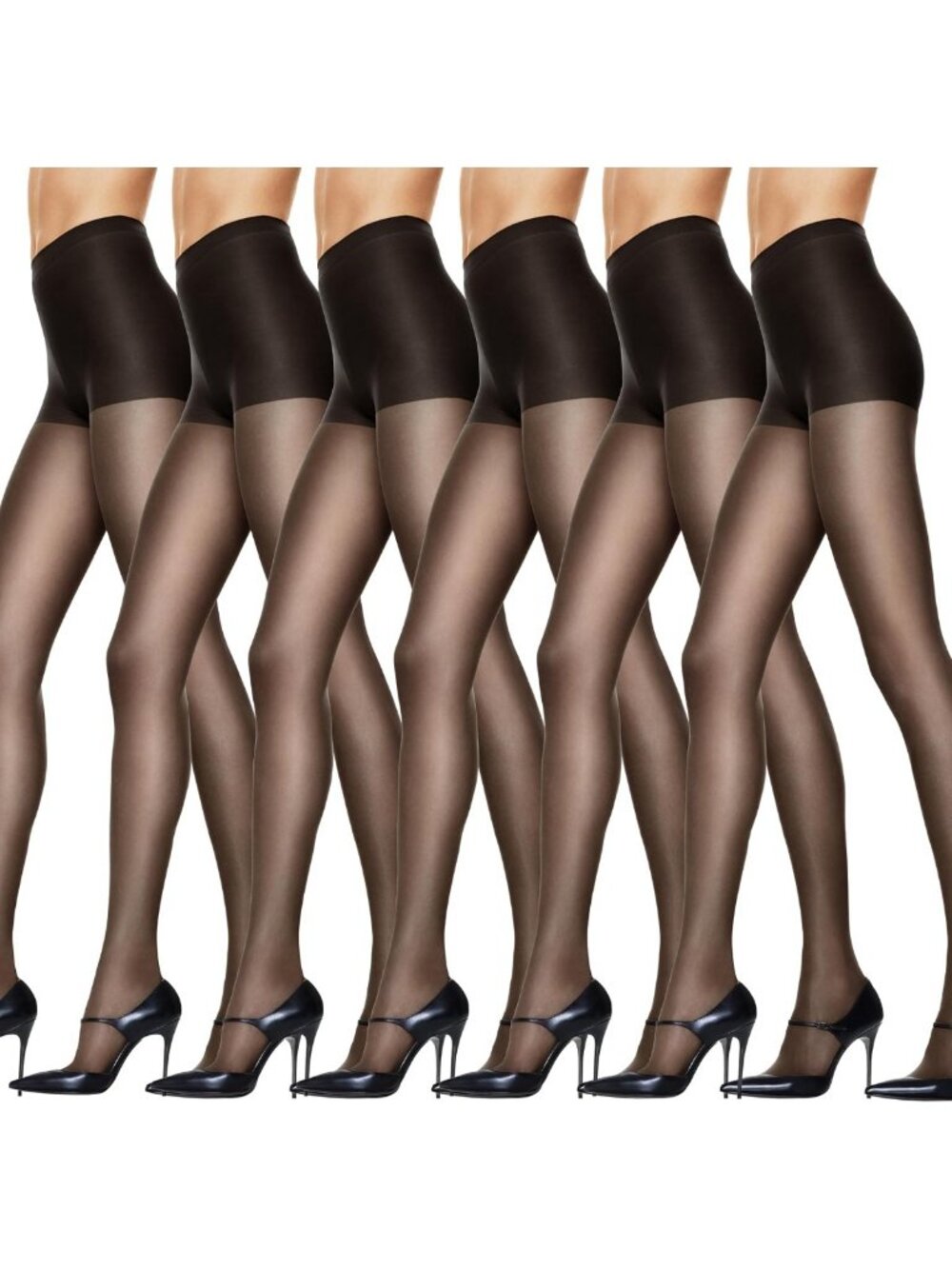 Silky Control Top Sheer Toe Pantyhose for Women - Comfortable & Stylish Hosiery